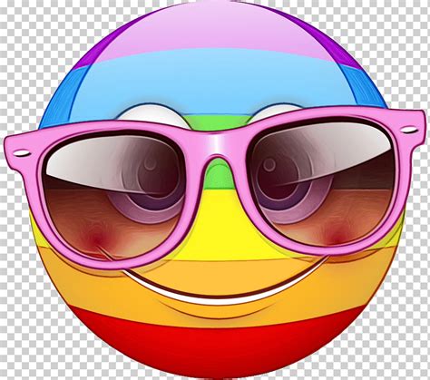 Carita Sonriente Gafas De Sol Emoji Emoticono Humor Gafas