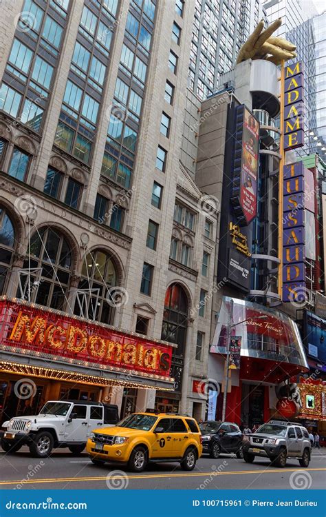 42nd Street In Manhattan Editorial Photo Image Of States 100715961