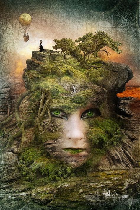 °mother Nature By Greenfeed Mystische Bilder Kunst Ideen Baum Gesichter