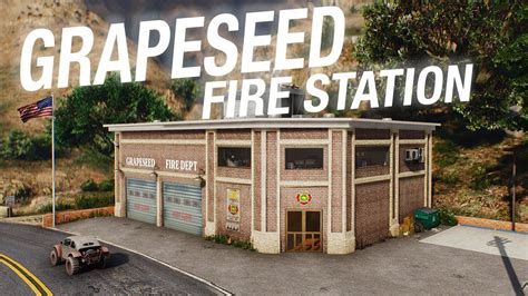 Grapeseed Fire Station Ymapmlo 4k Fivemgta5 Youtube