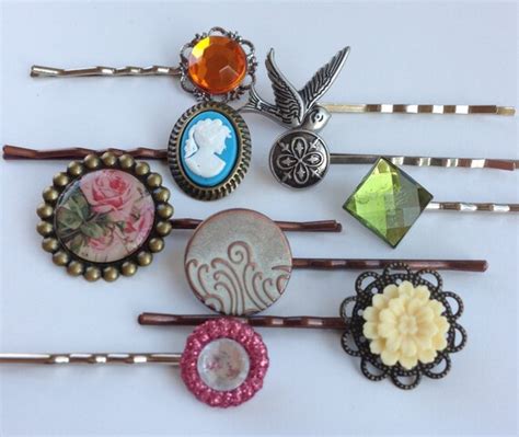 Items Similar To Vintage Inspired Hair Pins On Etsy