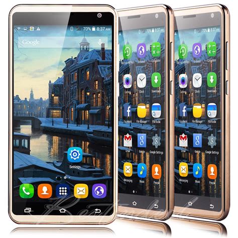55 Touch Cheap Unlocked Android 51 Cell Smart Phone Quad Core Dual