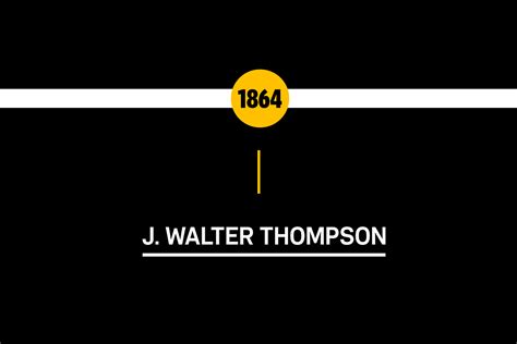 J Walter Thompson Timeline As Vmlyandr Merges With Wunderman Thompson