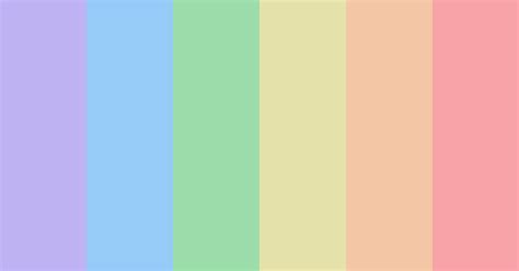 Pastel Gradient Color Scheme Blue