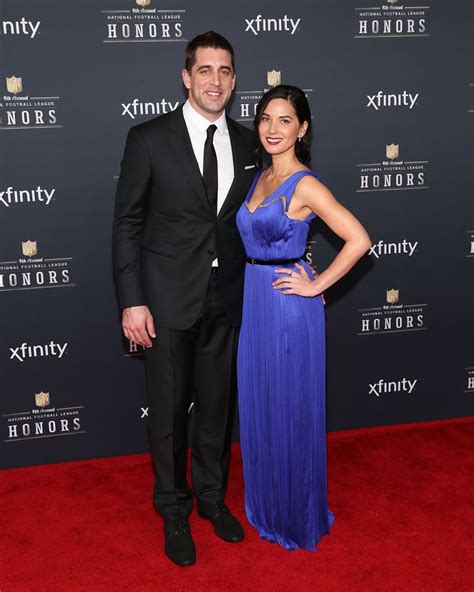 Aaron Rodgers And Olivia Munn Celebrity Super Bowl Outfits 2015