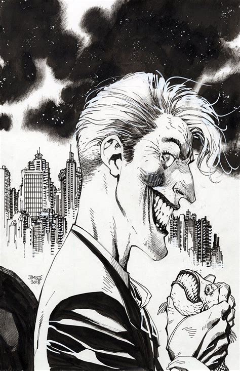 Jim Lee Joker Art Joker Artwork Joker Drawings
