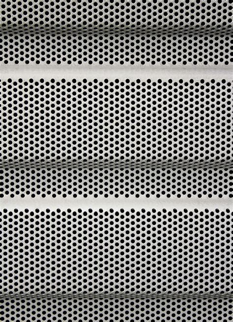 White Steel Frame Perforated Sheet Holes Pattern Perforated Sheet