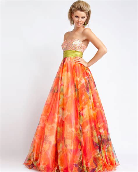 orange prom dresses orange dresses for prom ~ simply fashion blog