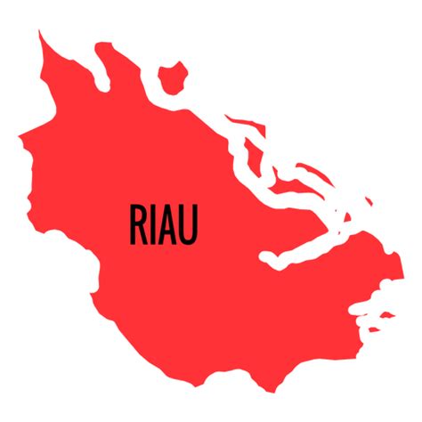 Riau Province Map Transparent Png And Svg Vector File