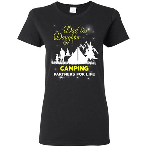 Dad And Daughter Camping T Shirts Vota Color