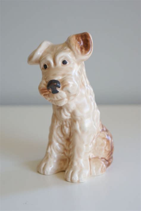 Sylvac Ceramic Scottish Terrier Porcelain Dog Animal Figurines Fawn