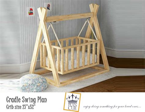 Cradle Swing Plan Wooden Swing For Baby Diy Plan For Outdoor Or