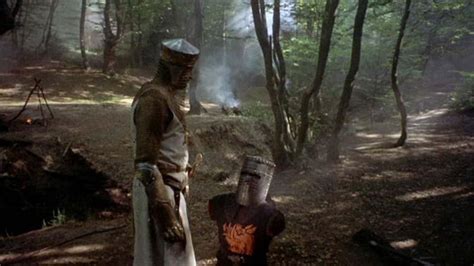 The Costume Of The Black Knight John Cleese In Monty Python The