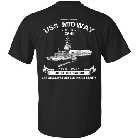 Uss Midway Cv 41 G200 Gildan Ultra Cotton T Shirt Zeleton Store