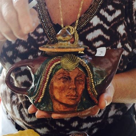 soap deli news blog on tumblr a beautiful hand built goddess pottery teapot by