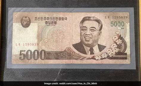 Reddit User Posted Photo Of North Korean Money Smuggled In Socks