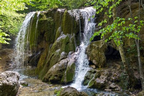 Waterfall Sribni Struji Silvery Filaments Crimea