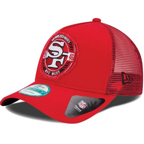 San Francisco 49ers New Era Trucker 9fifty Adjustable Snapback Hat