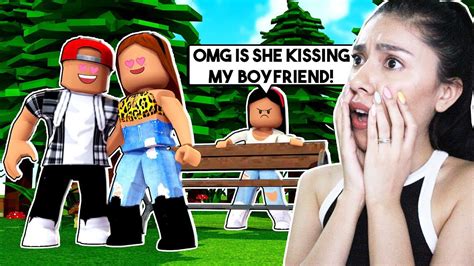 I Caught My Best Friend Kissing My Boyfriend Roblox Roleplay Youtube
