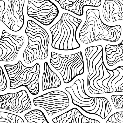 Abstract seamless pattern, tile pattern like zebra stripe ...