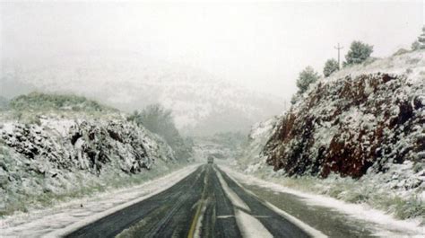 La Nieve Llegó A La Zona De Sierra De La Ventana