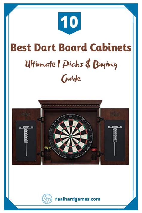 The dartboard is made with sisal material that is high quality and more sturdy than the normal wooden dartboards. Best Dart Board Cabinets | Dart board cabinet, Best darts ...