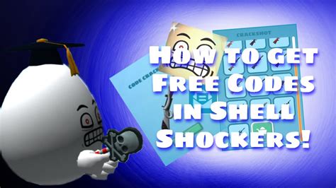 How To Get FREE ITEM CODES In Shell Shockers YouTube