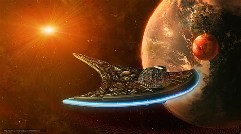 Download Hintergrund Destiny Destiny Raumschiff Stargate