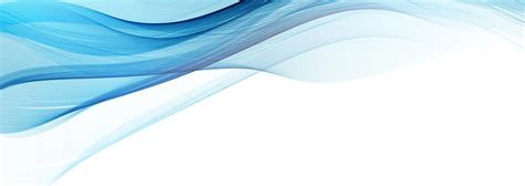 Modern Flowing Blue Wave Banner On White 1226005 Vector Art At Vecteezy