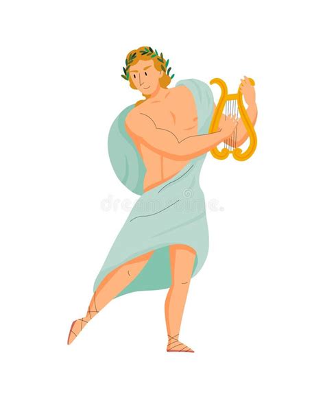 Greek God Apollo Cartoon Stock Illustrations 143 Greek God Apollo