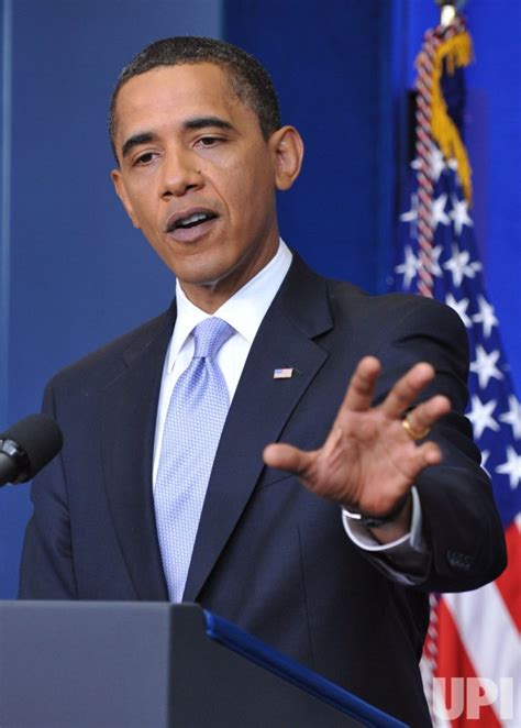 Photo President Obama Holds A Press Conference In Washington