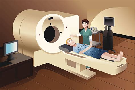 Cartoon Of The Ct Scan Illustrations Royalty Free Vector Graphics