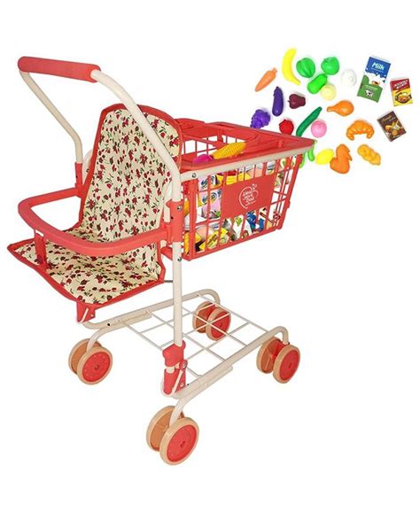 The New York Doll Collection Toy Shopping Cart Floral Macys