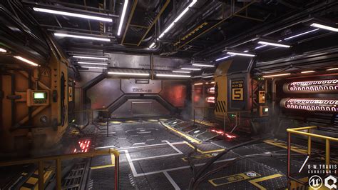 New Quixel And Unreal 4 Sci Fi Scene — Polycount