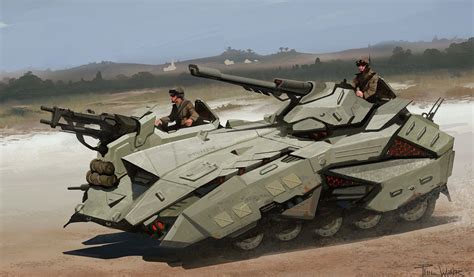 Art Of Phil Wohr February 2013 Military Tanks Military Futuristic Cars