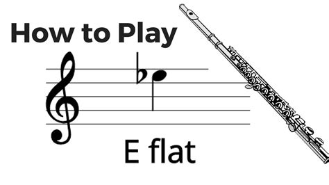 Or perhaps you just can't work out how to play high notes on the flute without blowing really really hard? How to Play E flat on Flute - YouTube