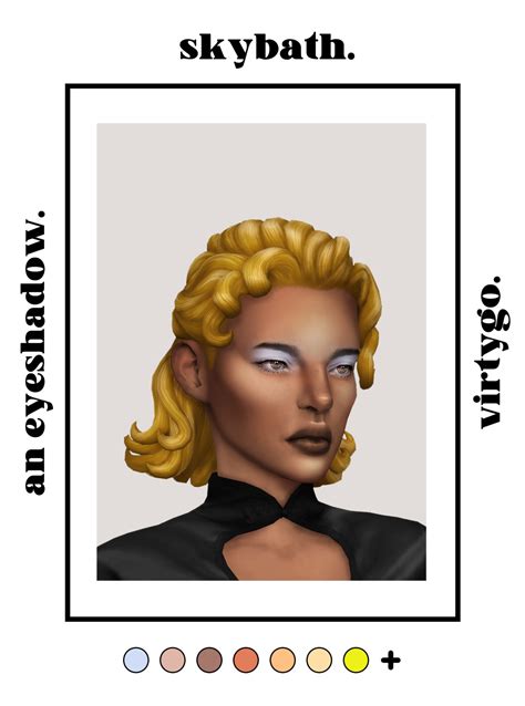 Unfold Female Skin For Ts4 Terfearrence On Patreon The Sims 4 Hero Eyes