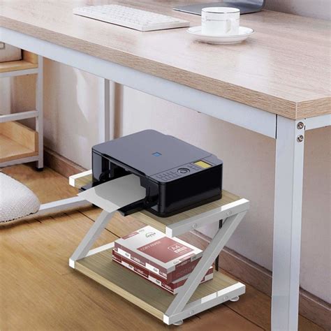 A Printer Stand Thatll Fit Neatly Under Your Desk And Finally Give You