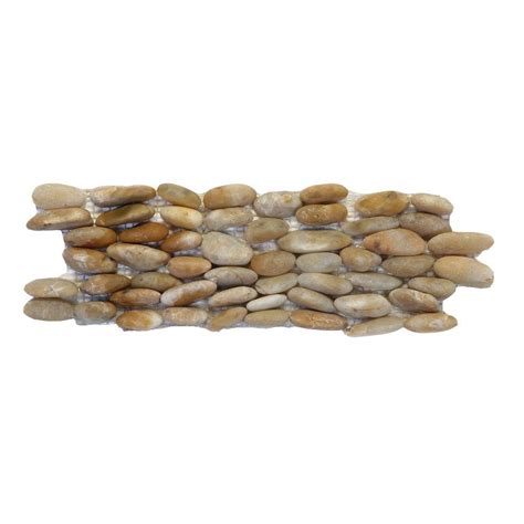 We have bathroom tiles kitchen tiles or tiles for any other space. Solistone Standing Pebbles Crown 4 in. x 12 in. Natural ...
