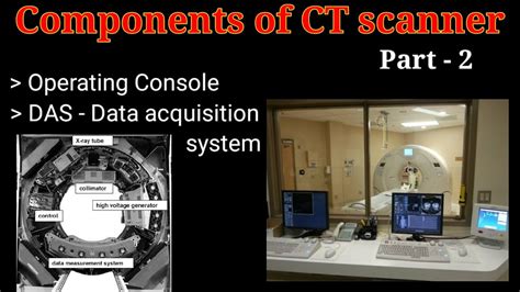Components Of Ct Scanner Part 2 Ct Operating Console And Data