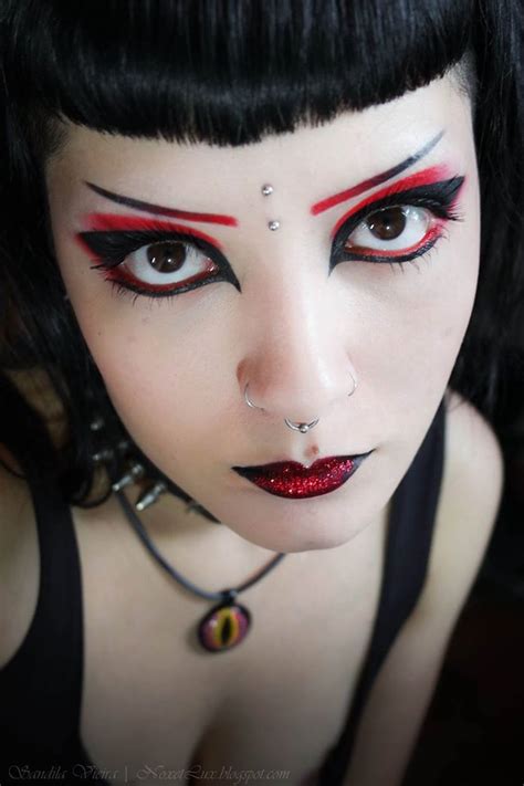 Sandila Vieira Gothic Makeup Gothic Beauty Beauty Makeup Hair Makeup