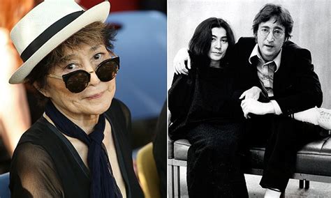 Yoko Ono Is Hospitalized For The Flu In New York City Daily Mail Online
