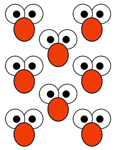 Check spelling or type a new query. Free Printable Elmo Face Template - ClipArt Best