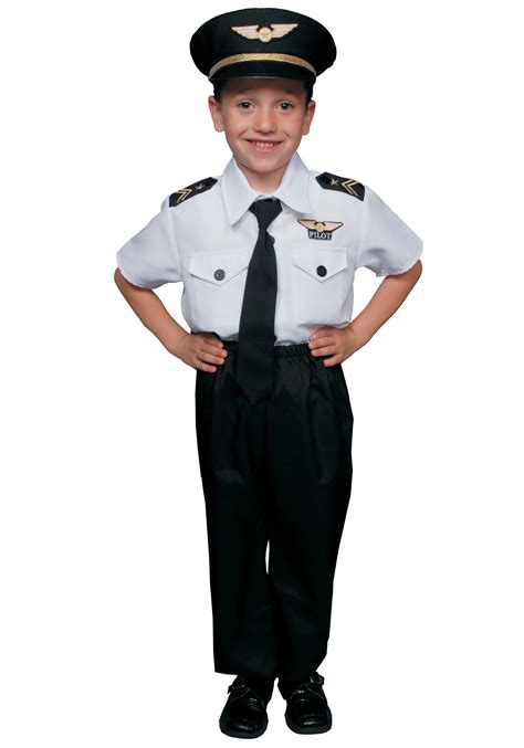 Kids Pilot Costume Pilotuniform Pilot Costume Toddler Pilot Costume