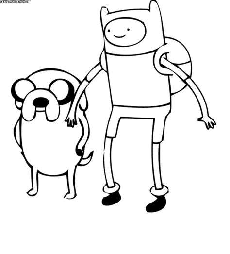 Adventure Time Coloring Pages Printable Pdf