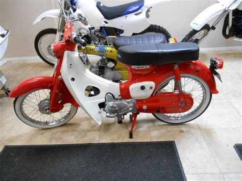 1966 Honda Super Cub 50cc Scooter Restored And For Sale On 2040 Motos
