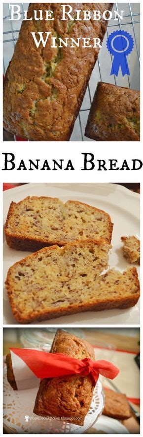 Be it sweet, savory or sinful, the brown eyed baker has a recipe for you! Blue Ribbon Kitchen: Prize-Winning Banana Bread | First ...