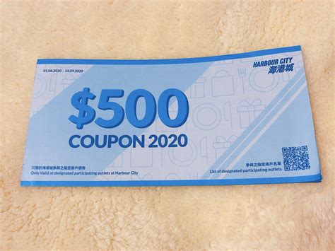 Use our listed coupons & save big on your online shopping. 海港城coupon HK$500 優惠券, 票券, 禮物卡，代用券 - Carousell