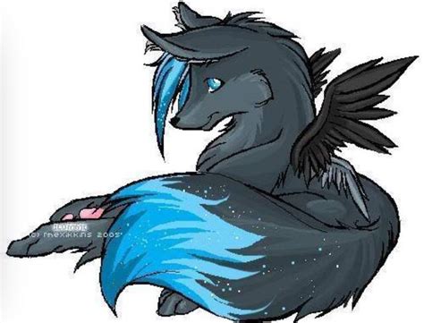 Pin By Ender Dragon On Wolfs With Wings Anime Wolf