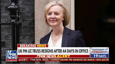 British Prime Minister Liz Truss Resigns After Days In Office Fox